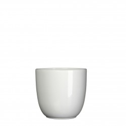 Cache-Pot Tusca Rond Blanc...