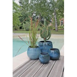 Pot boule CANCALE Ø14 BLUE...