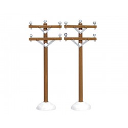 Poteaux Téléphoniques Par 2...