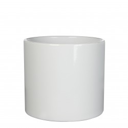 Cache-Pot Era Rond Blanc En...