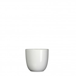 Cache-Pot Tusca Rond Blanc...