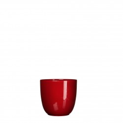 Cache-Pot Tusca Rond Rouge...