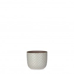 Cache-Pot Daan Rond Blanc...