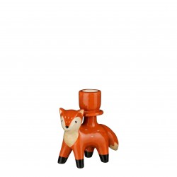 Bougeoir Renard Orange En...