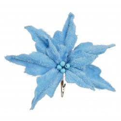 Poinsettia Peluche Sur Clip...