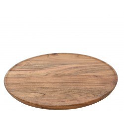 Assiette Bois Naturel 37X37...
