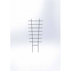 Eventail grille pot balcon...