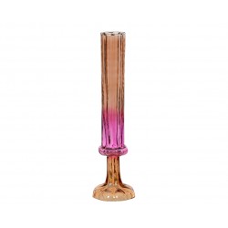 Soliflor Pâte De Verre Rose...