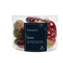 Boite Mini Sujet Rouge/Or...