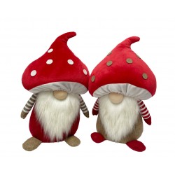 Butoir Porte Gnome Rouge En...