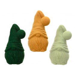 Gnome Floqué Vert/Orange En...