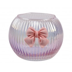 Photophore Noeud Rose En...