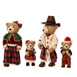Famille Ours Écossais En...