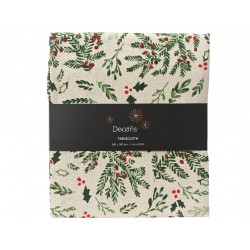 Nappe Gui/Houx Blanc/Vert...