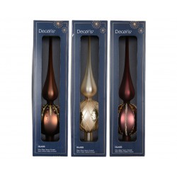 Cimier Décoré Brun/Crème En...