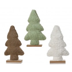 Sapin Laineux Sur Socle...