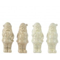 Père Noël Craquelé Beige En...