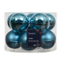 Boite De Boules X10 Bleu En...