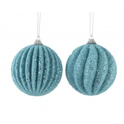 Boule Perle/Sequin Bleu En...