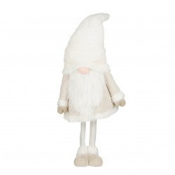 Gnome Bonnet Fourrure Blanc...