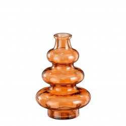 Vase Sira Orange En Verre...