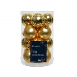 Boite De Boules Or Clair En...